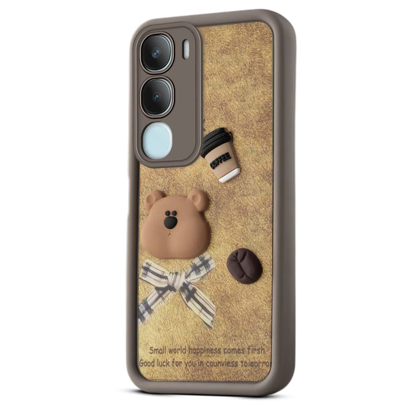 Playful 3D Cartoon Soft Back Case For Vivo Y29 5G With Camera Protection - Image 21