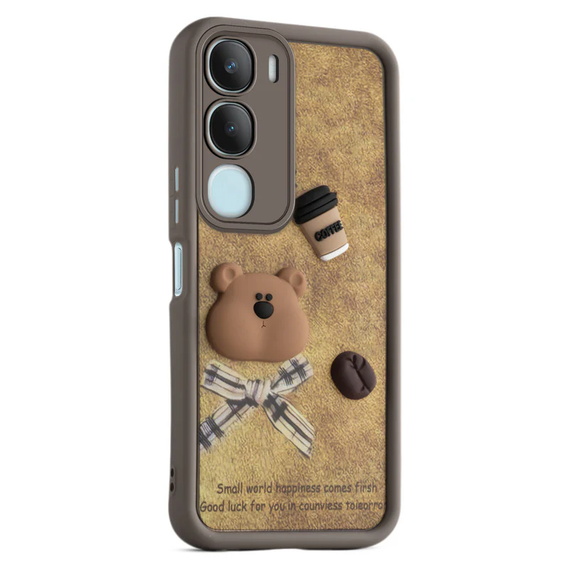Playful 3D Cartoon Soft Back Case For Vivo Y29 5G With Camera Protection - Image 22