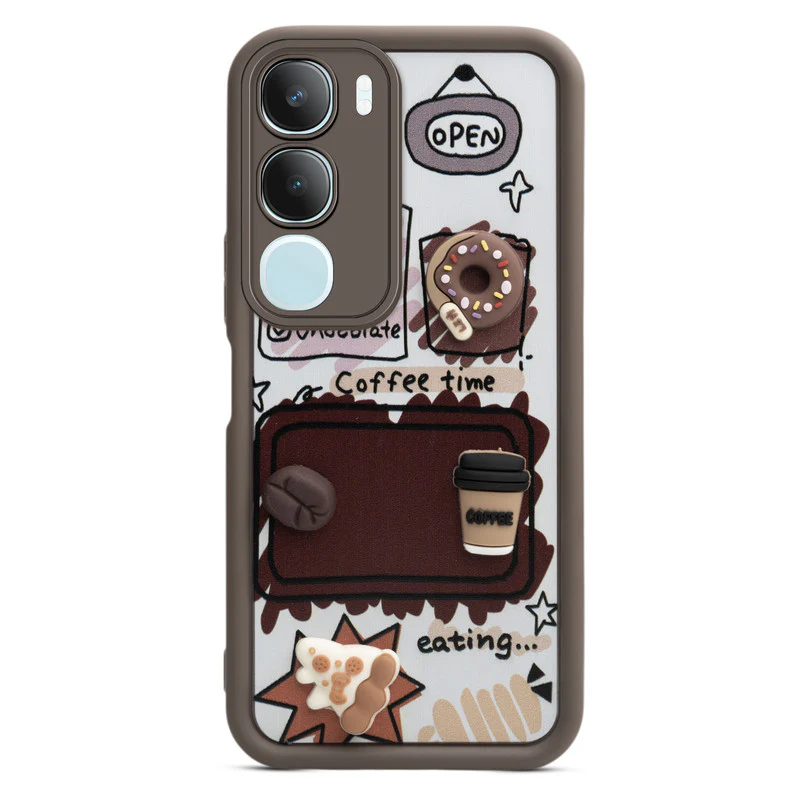 Playful 3D Cartoon Soft Back Case For Vivo Y29 5G With Camera Protection - Image 25