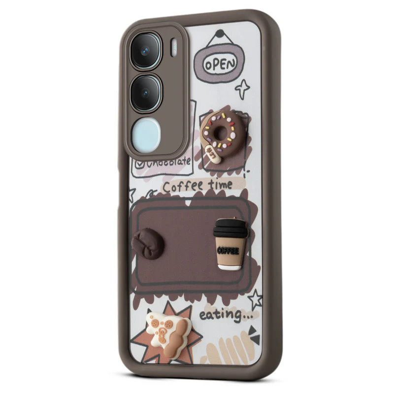 Playful 3D Cartoon Soft Back Case For Vivo Y29 5G With Camera Protection - Image 27