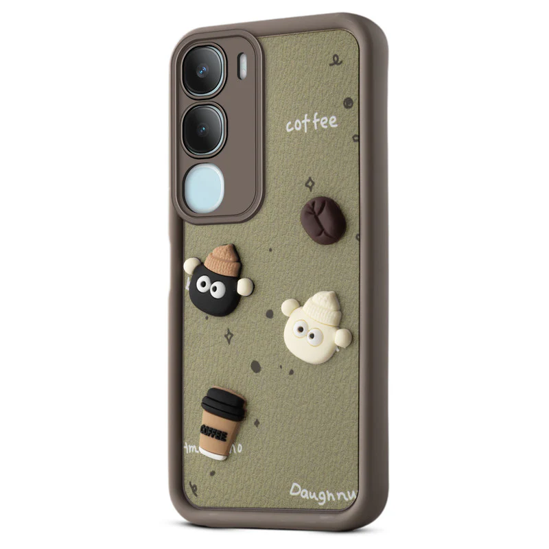 Playful 3D Cartoon Soft Back Case For Vivo Y29 5G With Camera Protection - Image 39