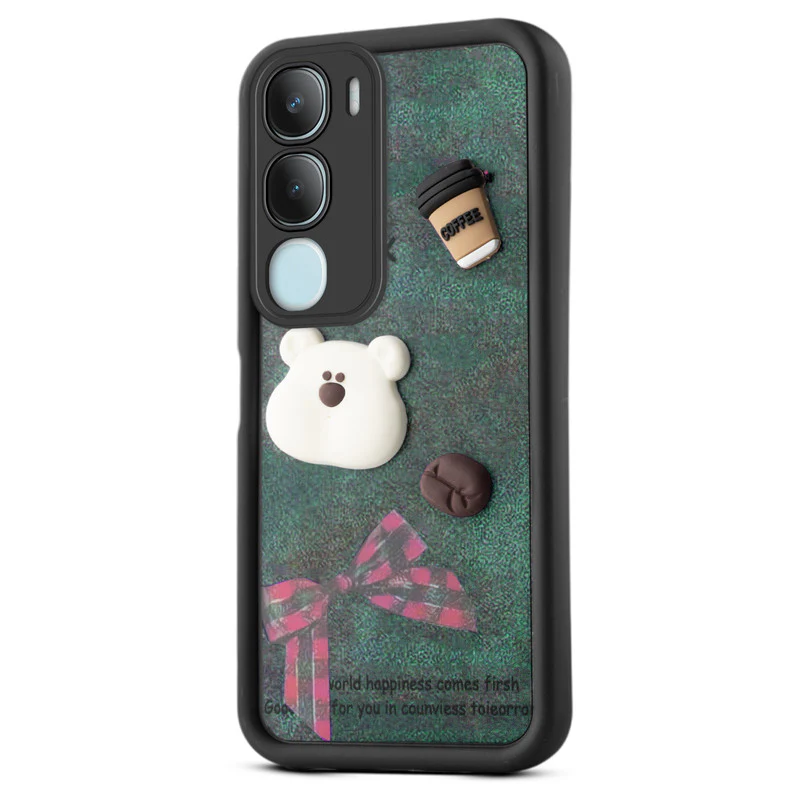 Playful 3D Cartoon Soft Back Case For Vivo Y29 5G With Camera Protection - Image 45