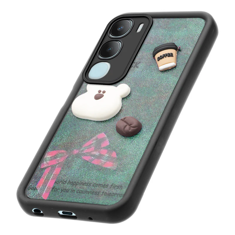 Playful 3D Cartoon Soft Back Case For Vivo Y29 5G With Camera Protection - Image 48