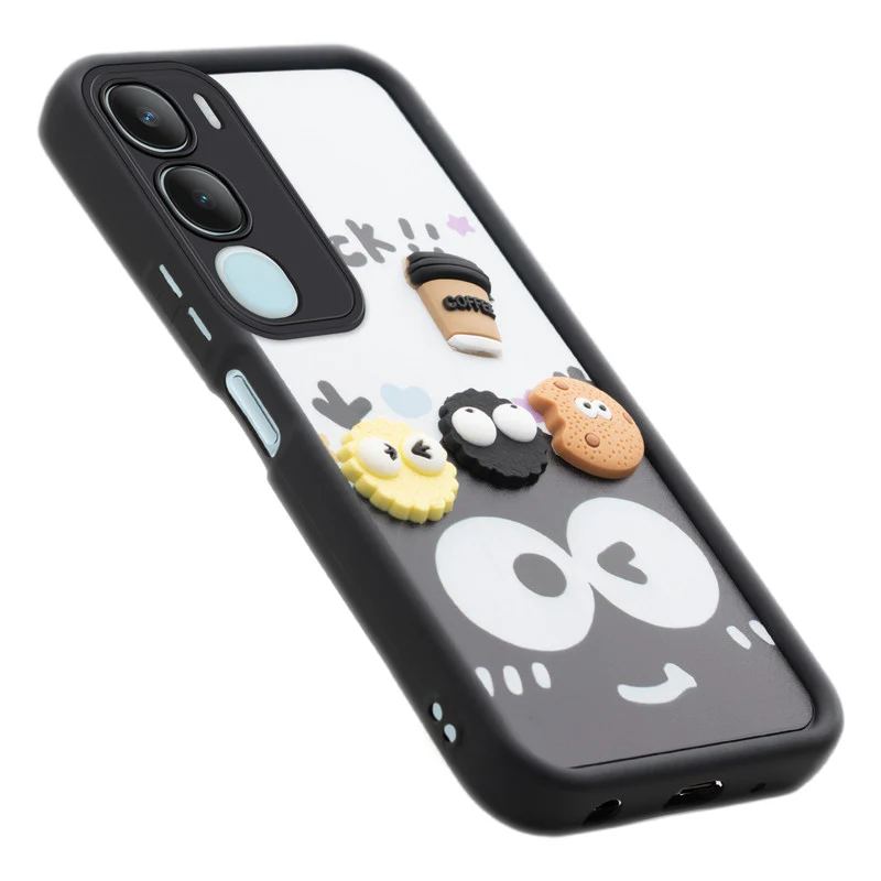 Playful 3D Cartoon Soft Back Case For Vivo Y29 5G With Camera Protection - Image 5