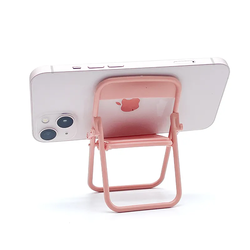 Portable Mini Chair Phone Stand (Random Color) - Image 3