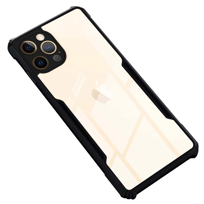 Premium Acrylic Transparent Back Case for Apple iPhone 12 Pro Max - Image 14