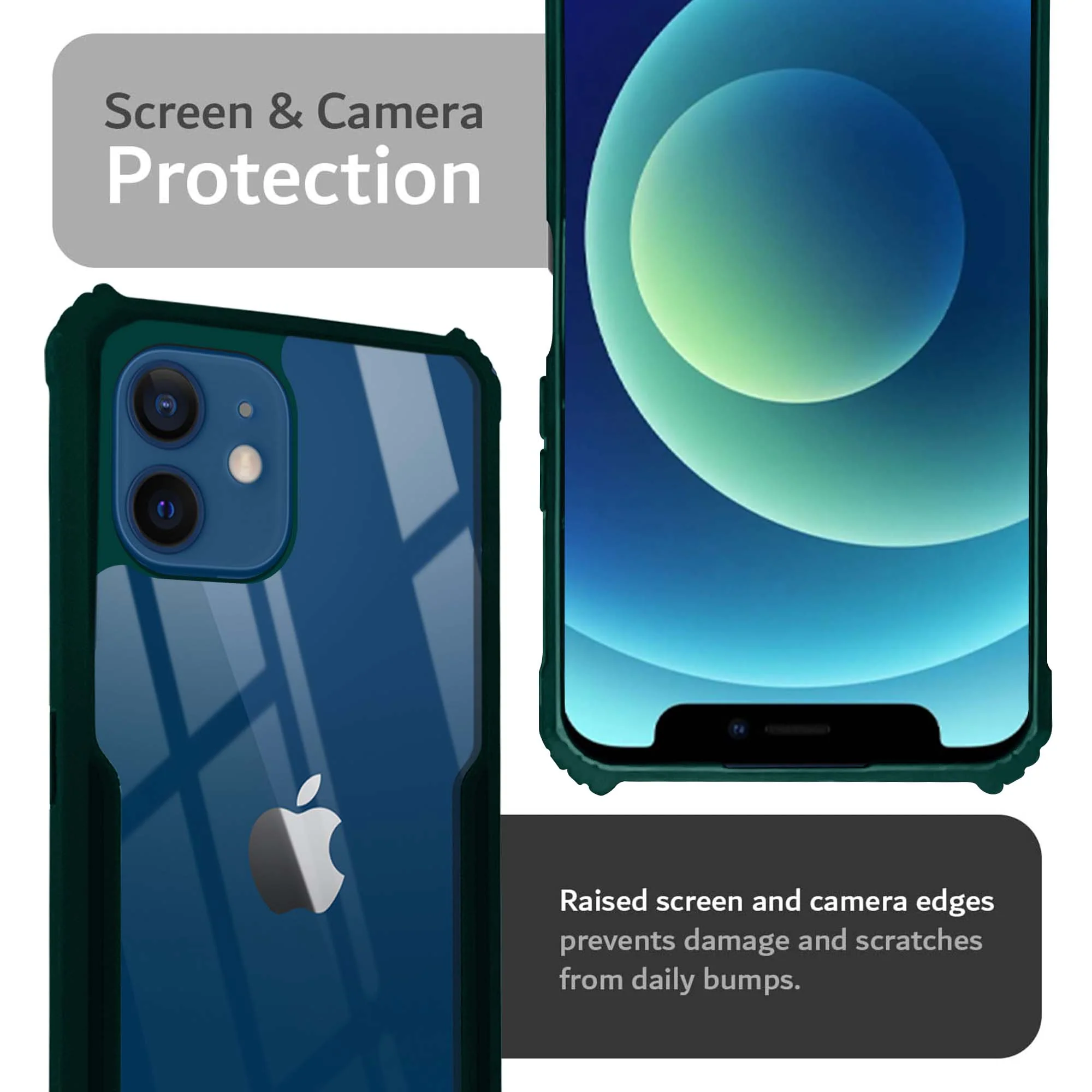 Premium Acrylic Transparent Back Cover for Apple iPhone 12 Mini - Image 19