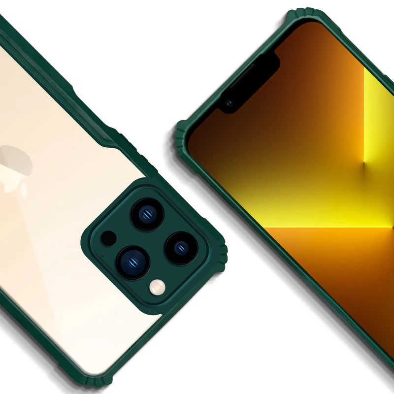 Premium Acrylic Transparent Back Cover for Apple iPhone 13 Pro Max - Image 13