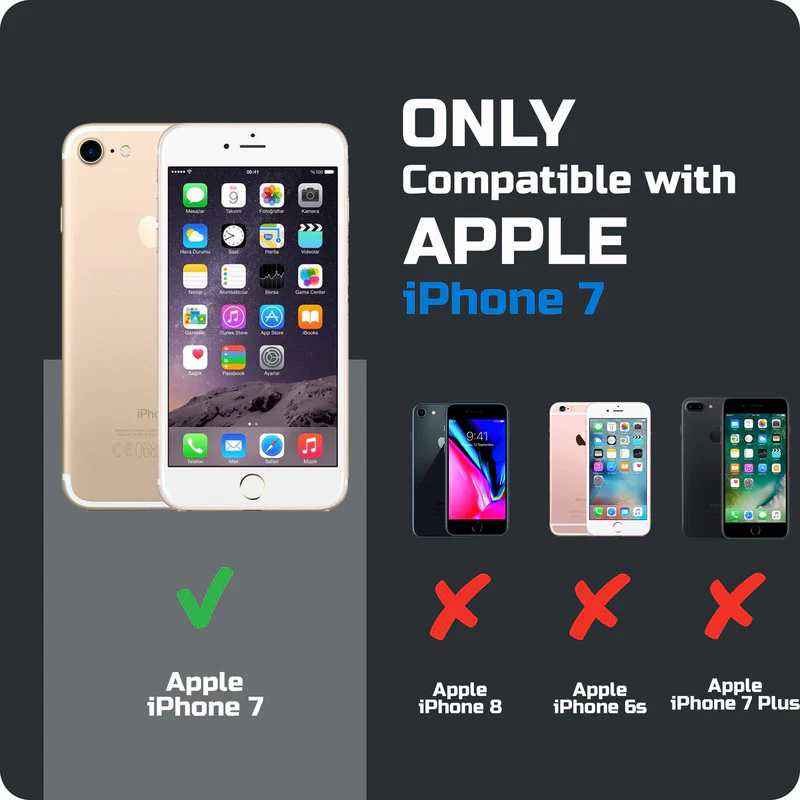 Premium Acrylic Transparent Back Cover for Apple iPhone 7 - Image 2