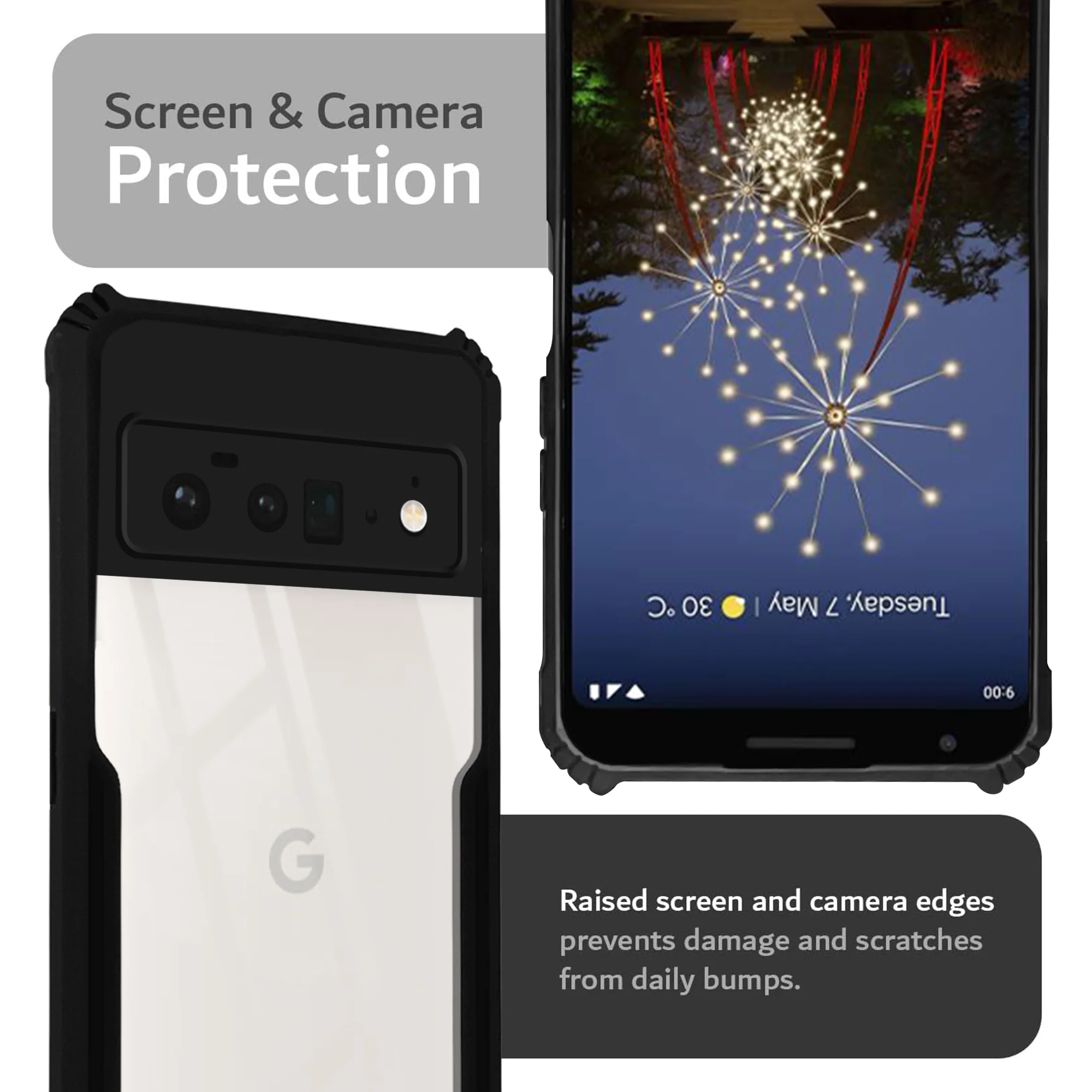 Premium Acrylic Transparent Back Cover for Google Pixel 6 Pro - Image 6