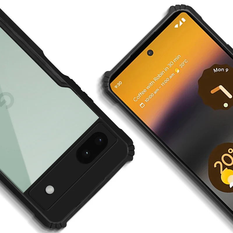Premium Acrylic Transparent Back Cover for Google Pixel 6A - Image 7