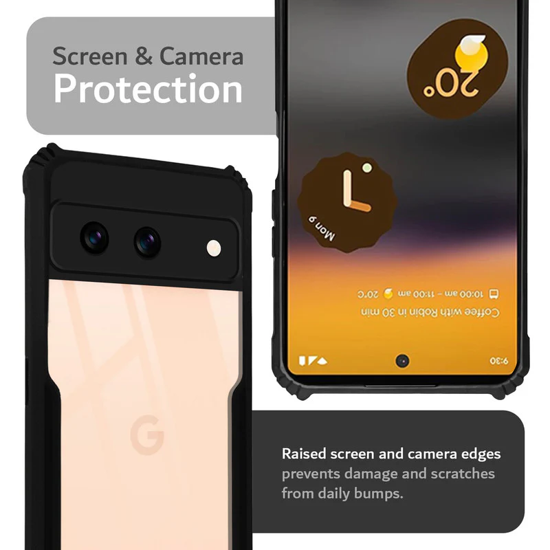 Premium Acrylic Transparent Back Cover for Google Pixel 8A - Image 6