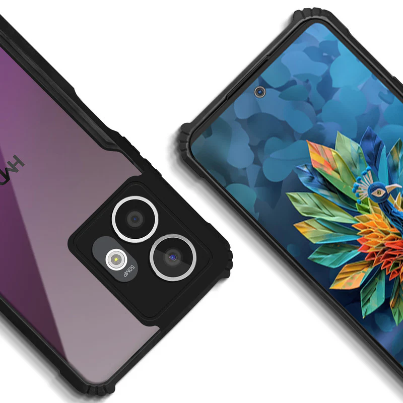 Premium Acrylic Transparent Back Cover for HMD Crest 5G - Image 7