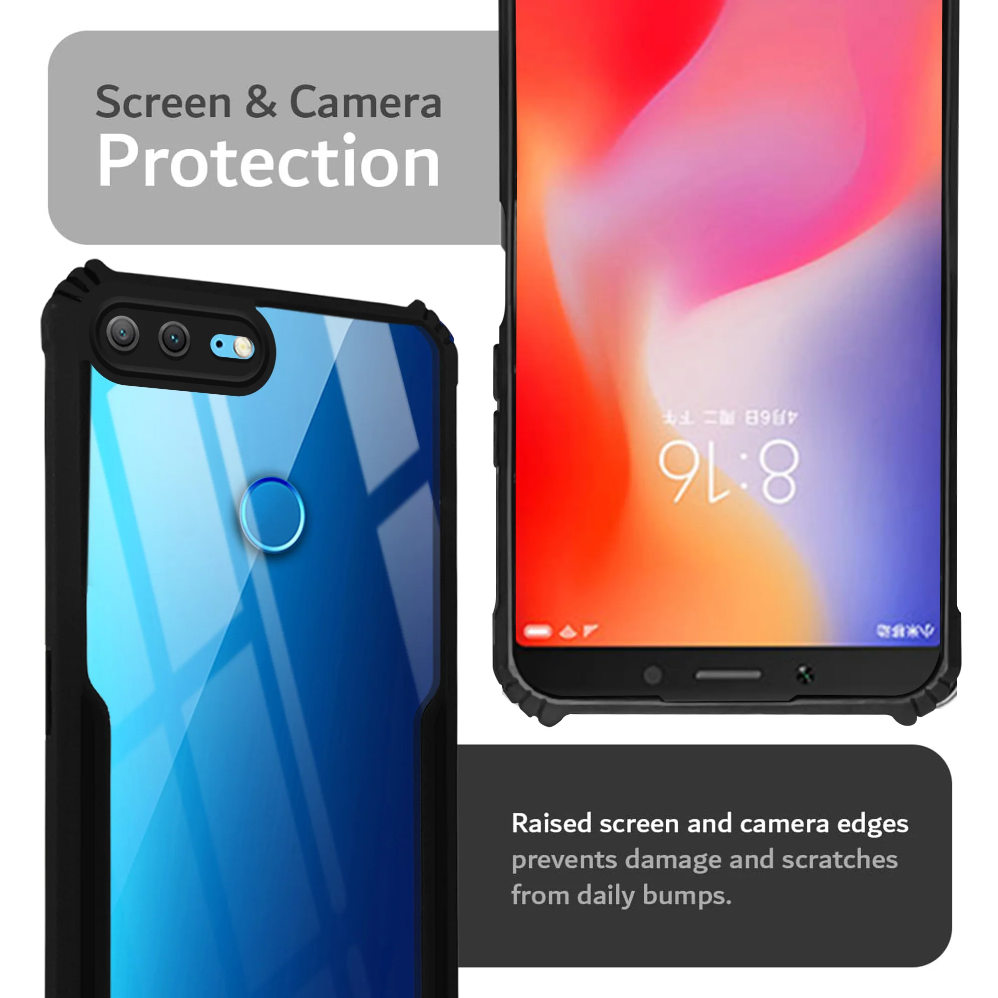 Premium Acrylic Transparent Back Cover for Honor  9 Lite - Image 6