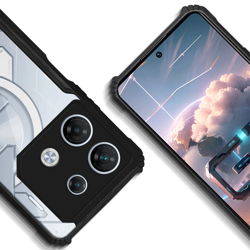 Premium Acrylic Transparent Back Cover for Infinix GT 10 Pro 5G - Image 7