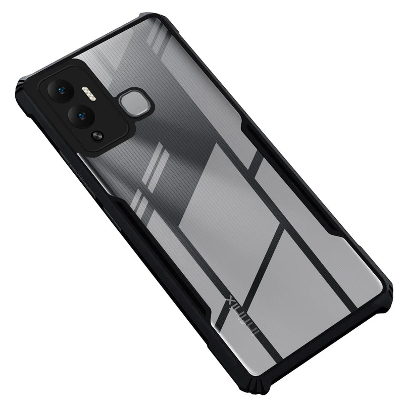 Premium Acrylic Transparent Back Cover for Infinix Hot 12 Play