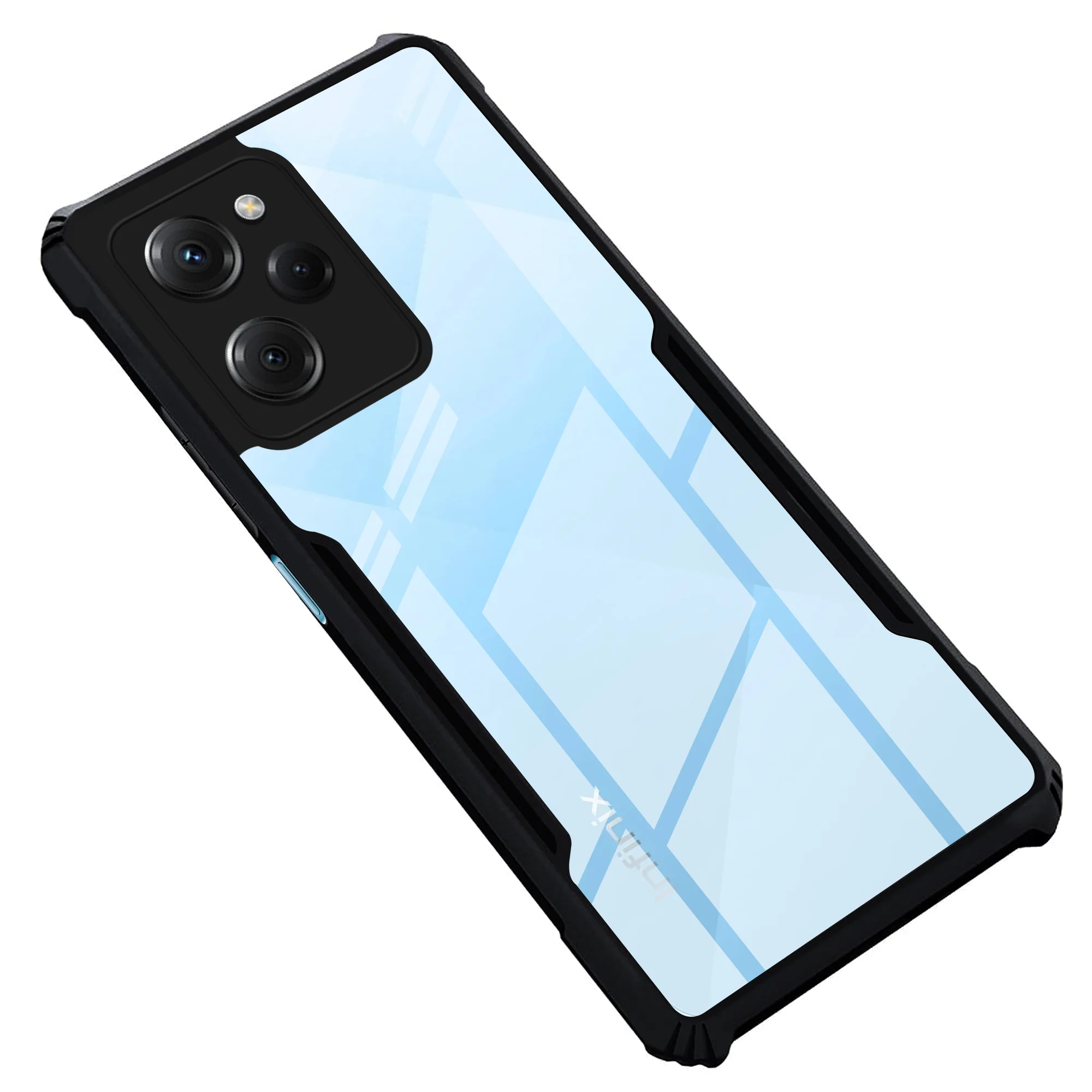 Premium Acrylic Transparent Back Cover for Infinix Hot 30i