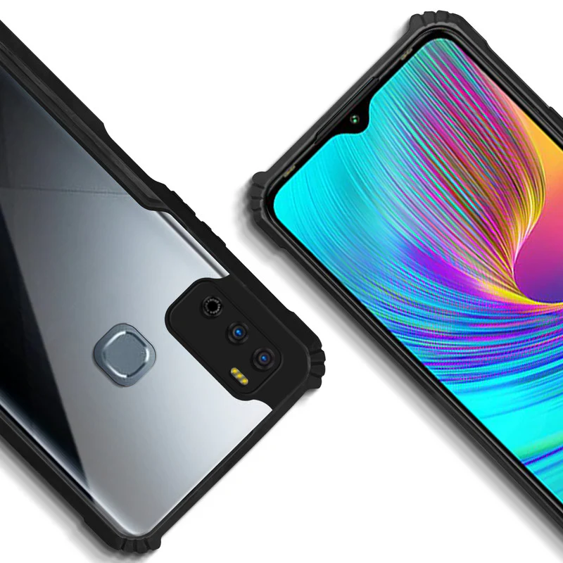 Premium Acrylic Transparent Back Cover for Infinix Hot 9 Play - Image 8