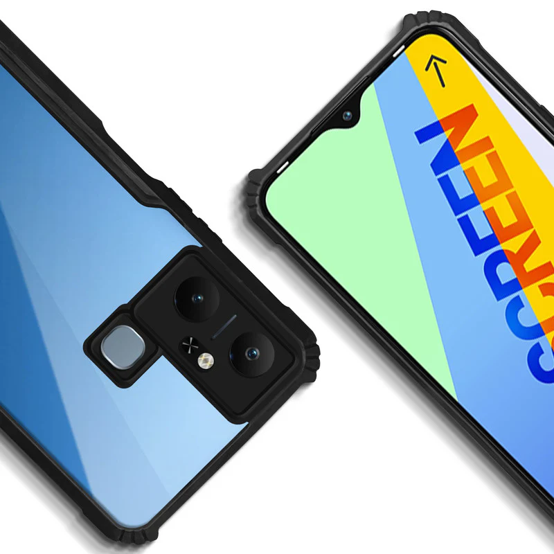 Premium Acrylic Transparent Back Cover for Infinix Smart 6 Plus - Image 7