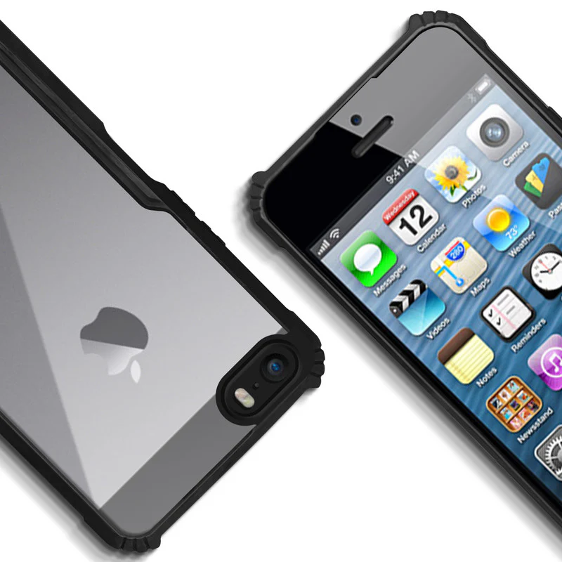 Premium Acrylic Transparent Back Cover for Apple iPhone 5 - Image 7