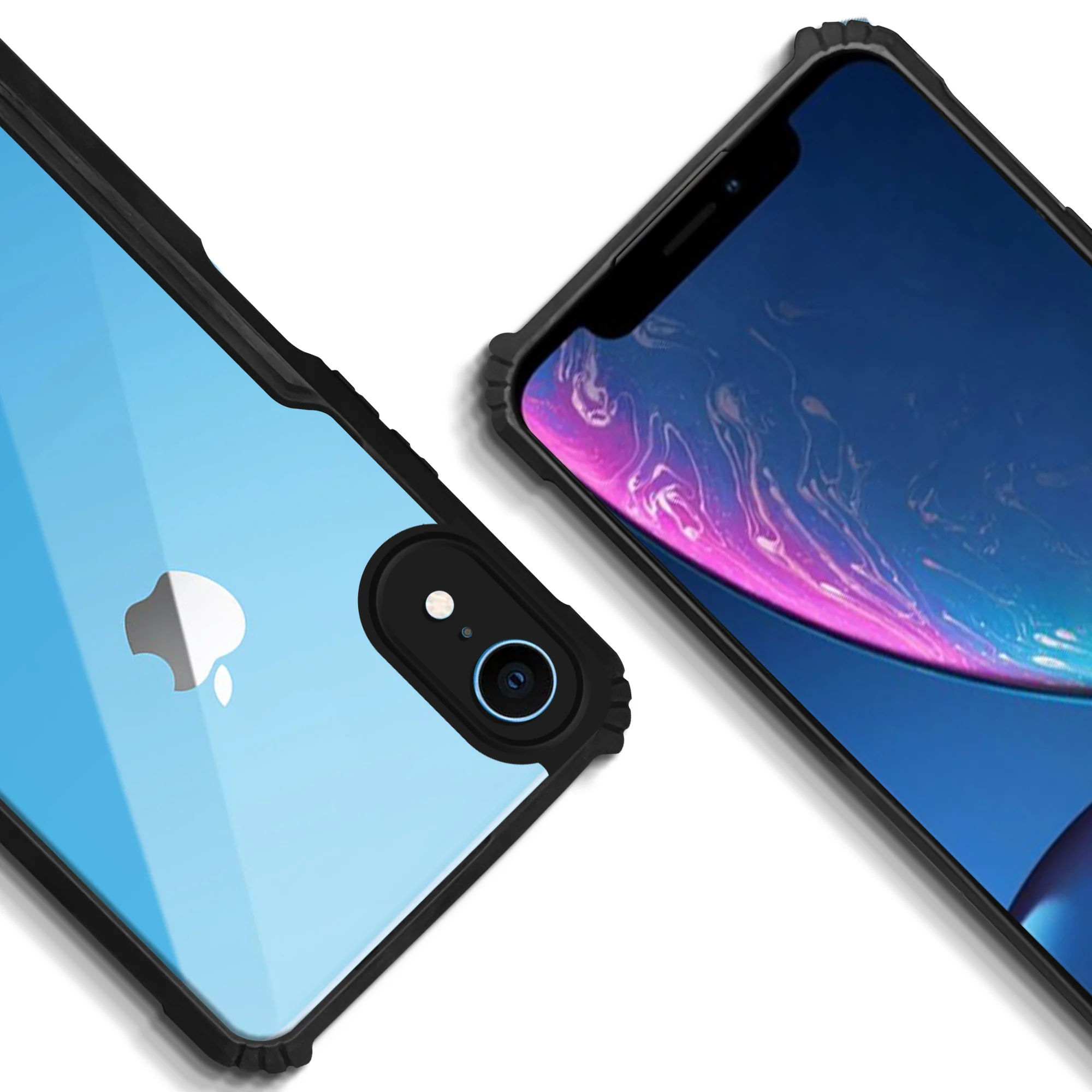 Premium Acrylic Transparent Back Cover for Apple iPhone XR - Image 7