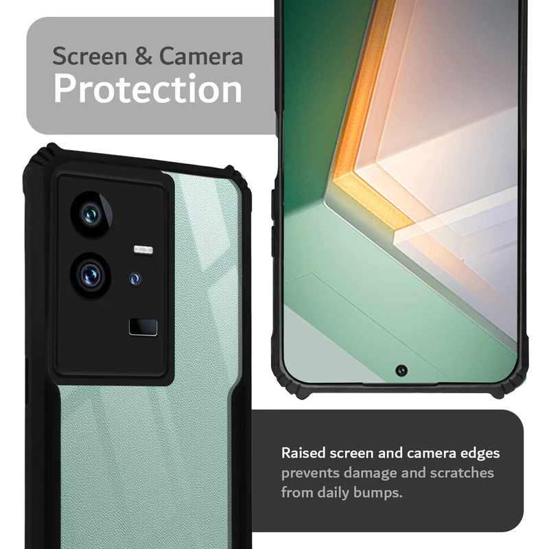 Premium Acrylic Transparent Back Cover for iQOO 11 5G - Image 6