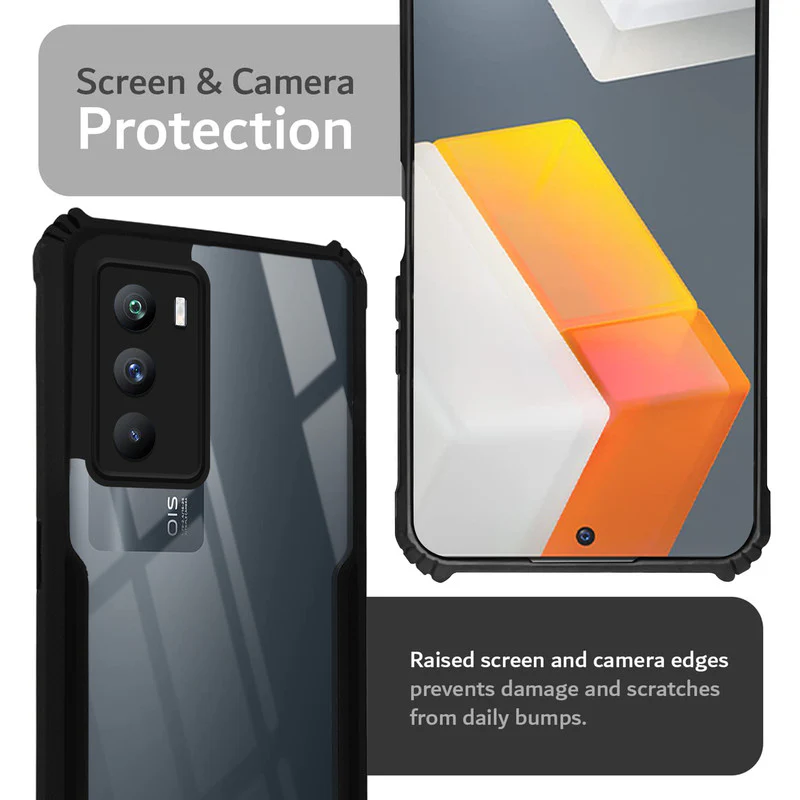Premium Acrylic Transparent Back Cover for iQOO 9 SE - Image 6