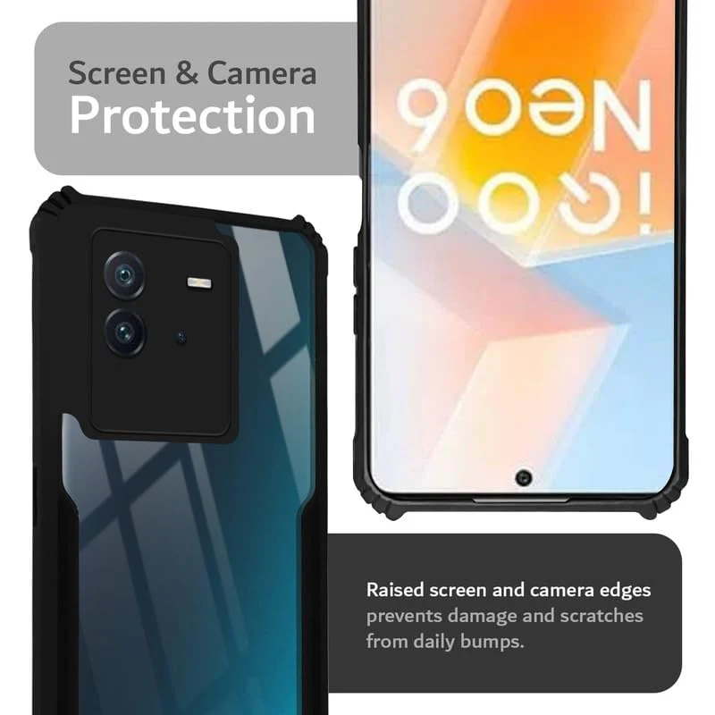 Premium Acrylic Transparent Back Cover for iQOO Neo 6 5G - Image 6
