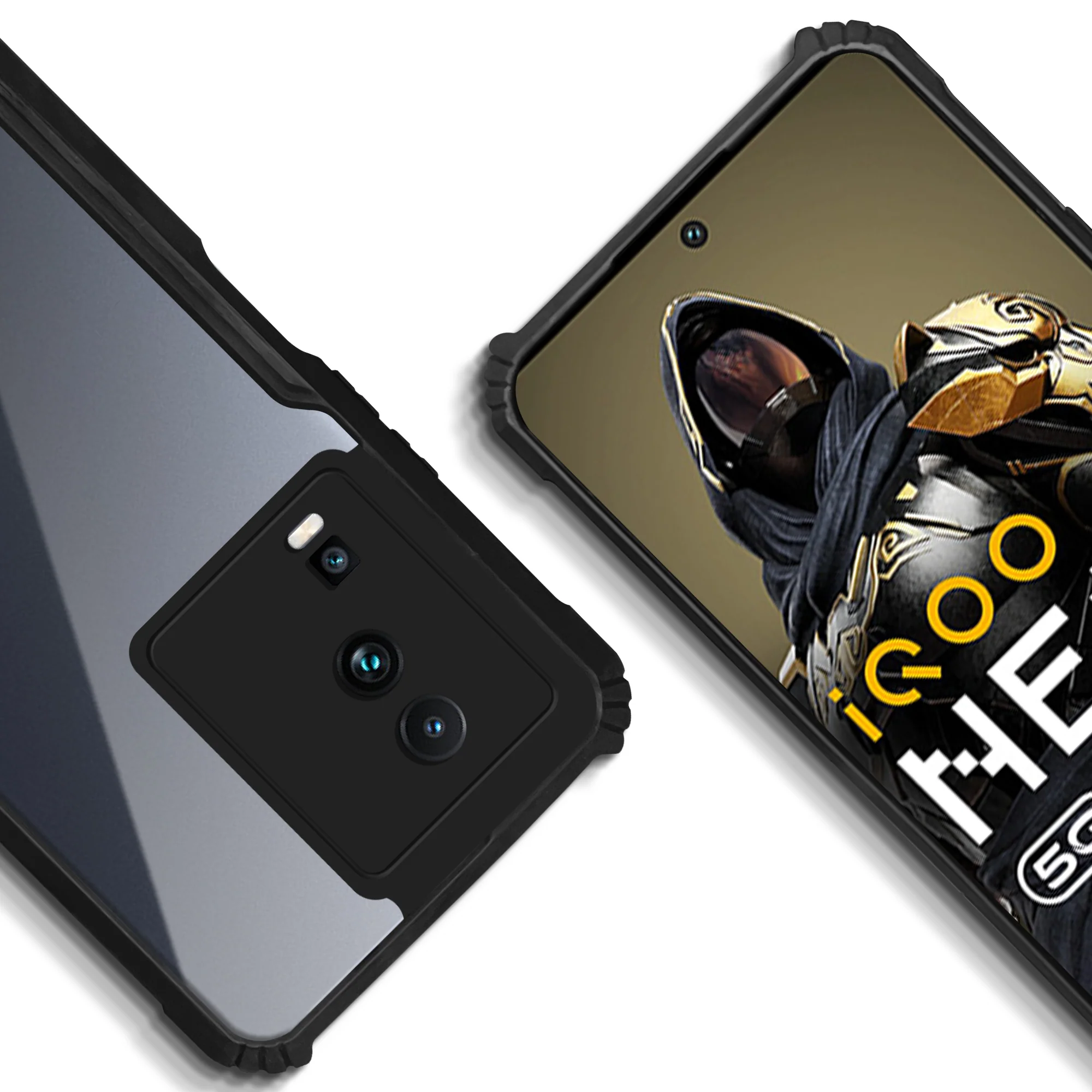 Premium Acrylic Transparent Back Cover for iQOO Neo 7 5G - Image 8
