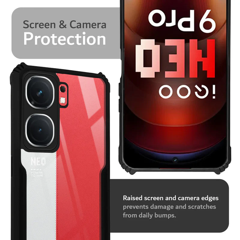 Premium Acrylic Transparent Back Cover for iQOO Neo 9 Pro 5G - Image 6