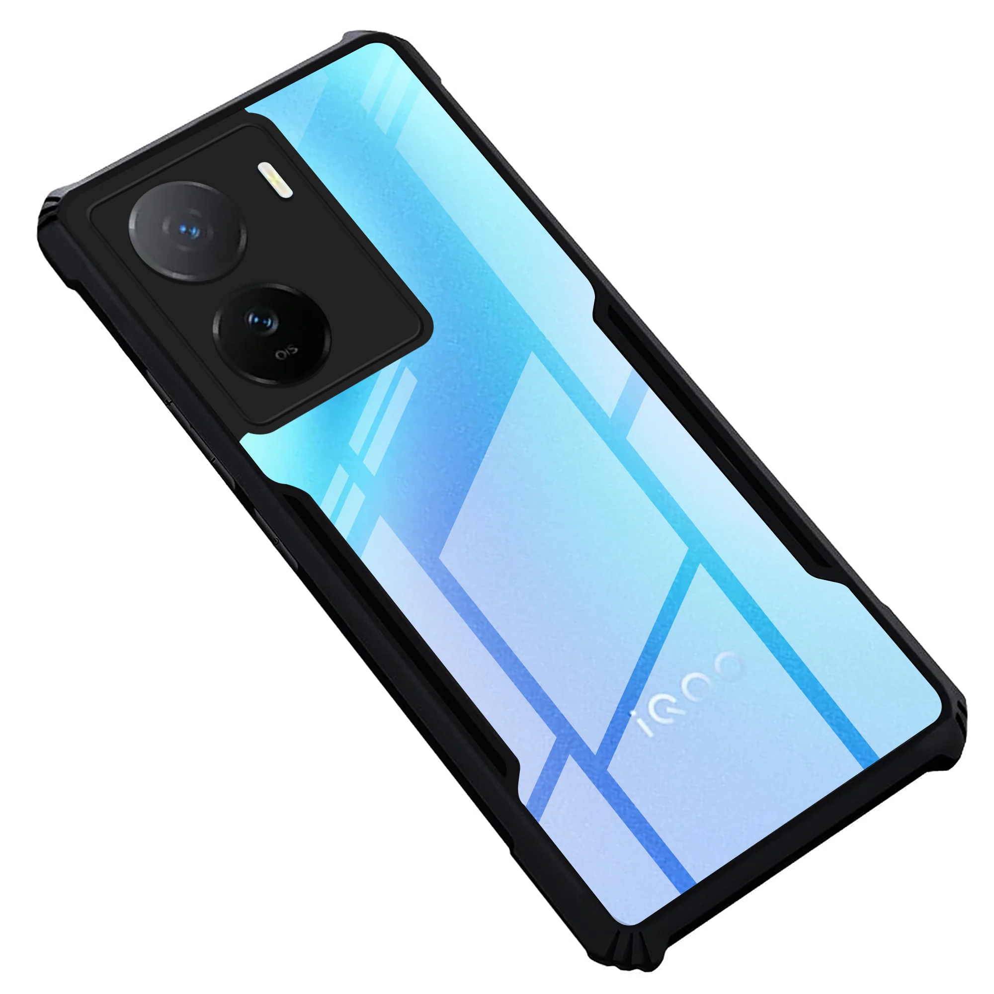 Premium Acrylic Transparent Back Cover for iQOO Z7 5G