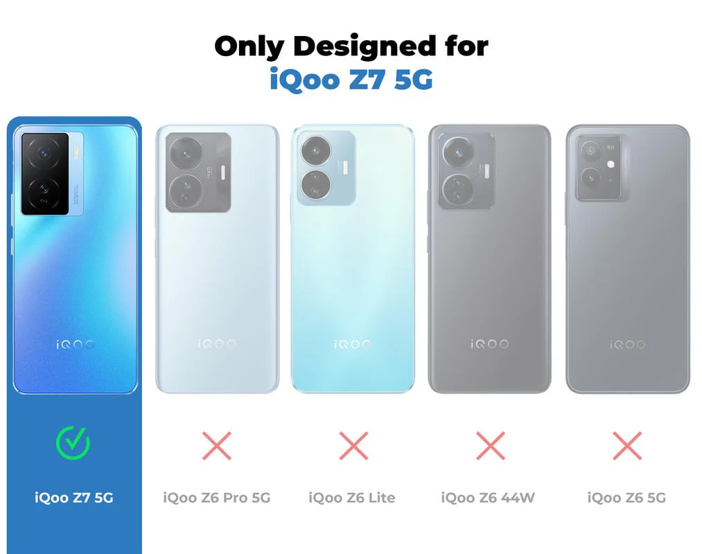 Premium Acrylic Transparent Back Cover for iQOO Z7 5G - Image 2