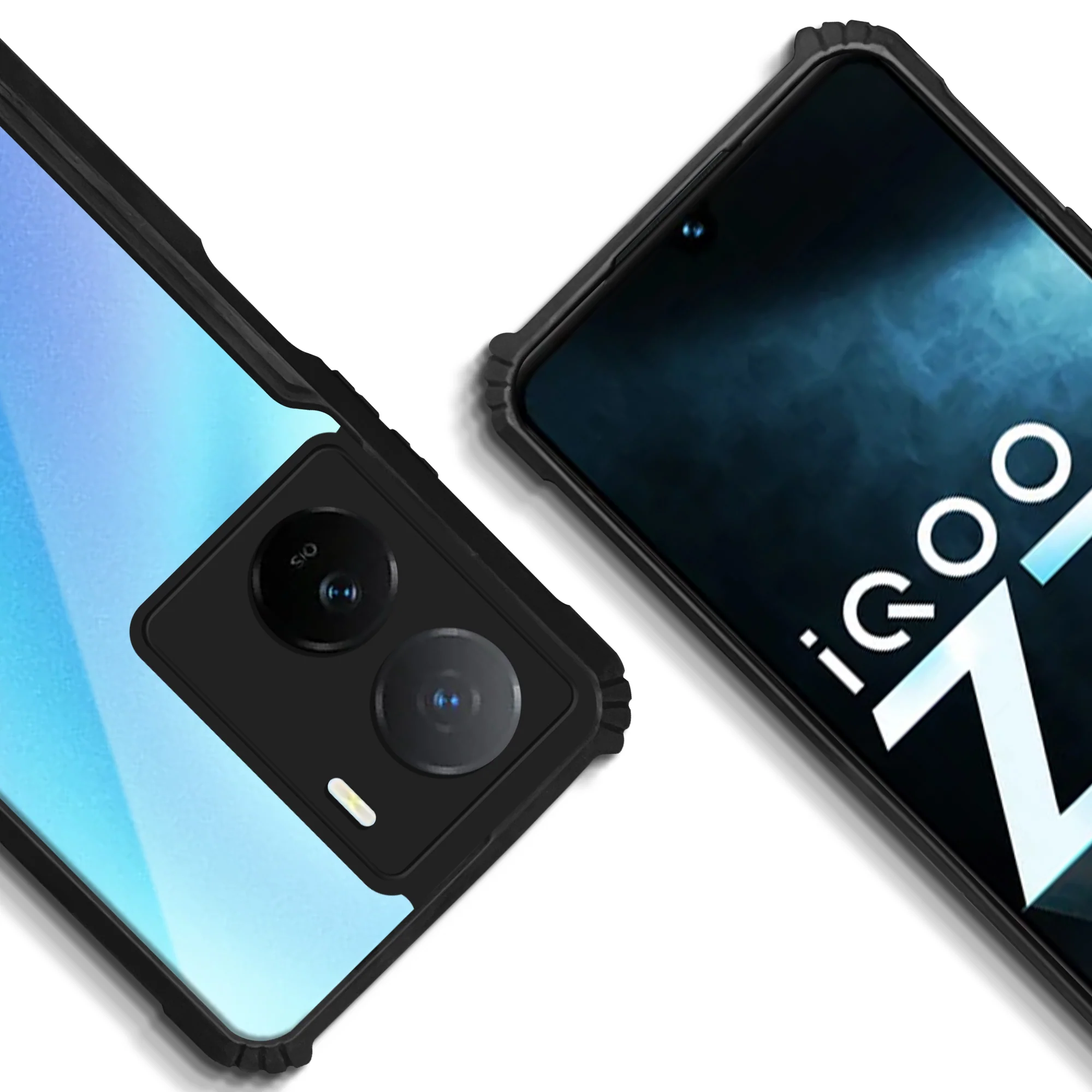 Premium Acrylic Transparent Back Cover for iQOO Z7 5G - Image 8