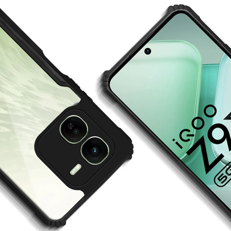 Premium Acrylic Transparent Back Cover for iQOO Z9x 5G - Image 7