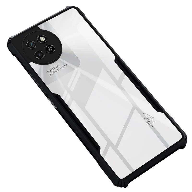 Premium Acrylic Transparent Back Cover for Itel S23 4G