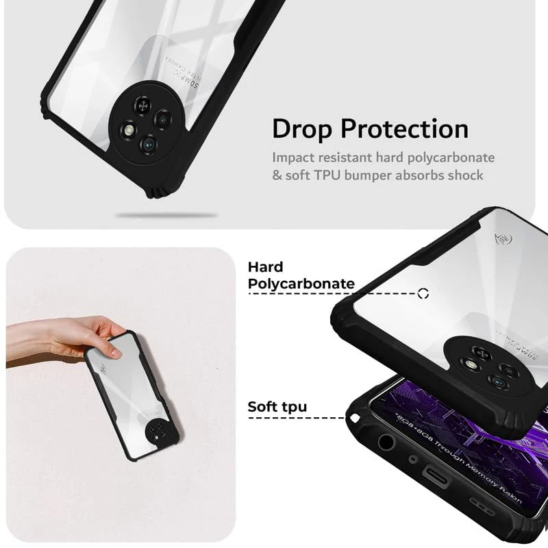 Premium Acrylic Transparent Back Cover for Itel S23 4G - Image 4