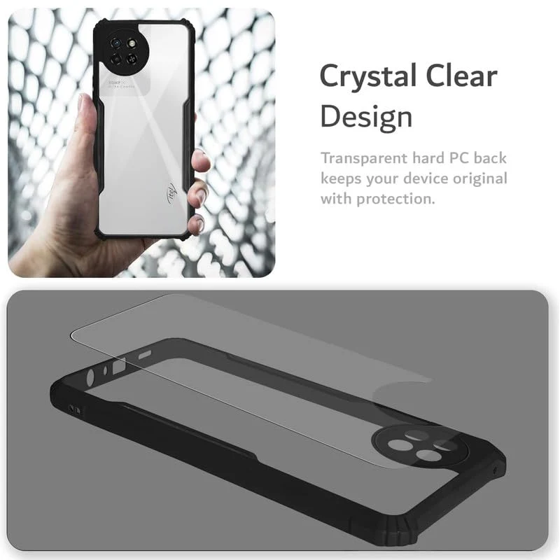 Premium Acrylic Transparent Back Cover for Itel S23 4G - Image 5