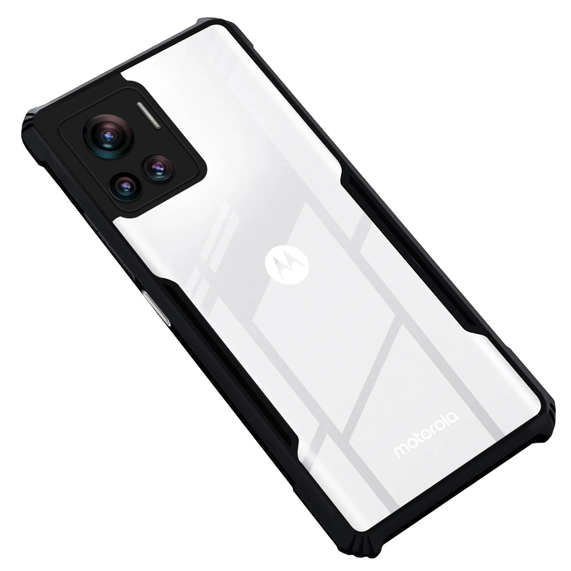 Premium Acrylic Transparent Back Cover for Motorola Edge 30 Ultra 5G