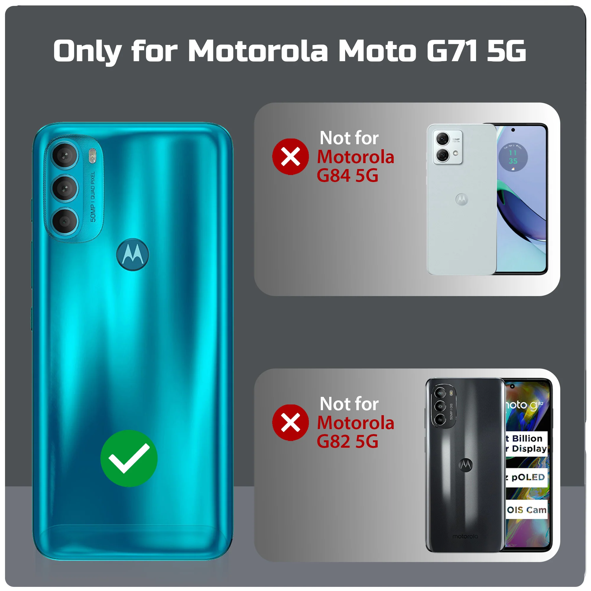 Premium Acrylic Transparent Back Cover for Motorola Moto G71 5G - Image 2