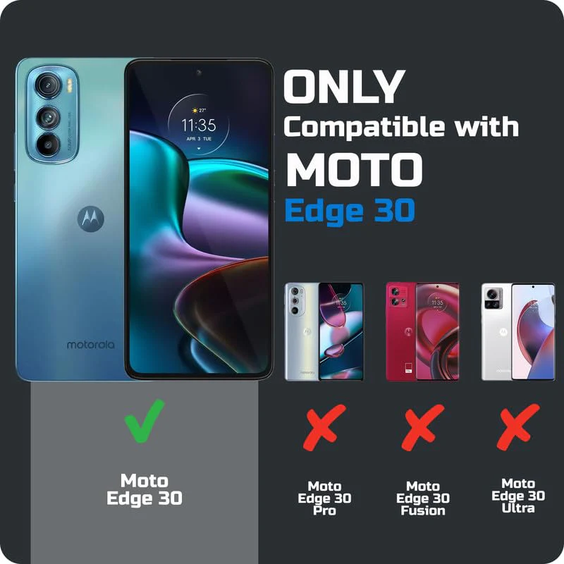 Premium Acrylic Transparent Back Cover for Motorola Moto Edge 30 5G - Image 2
