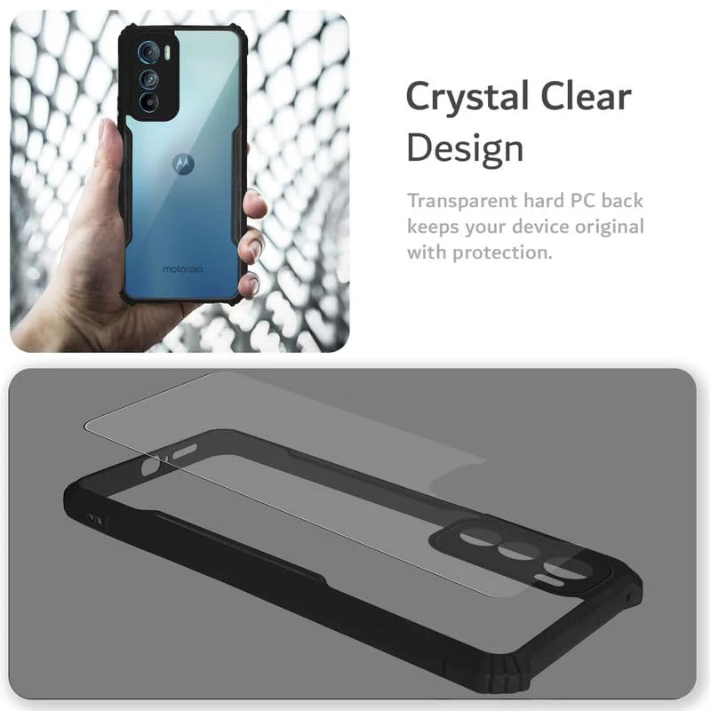 Premium Acrylic Transparent Back Cover for Motorola Moto Edge 30 5G - Image 5
