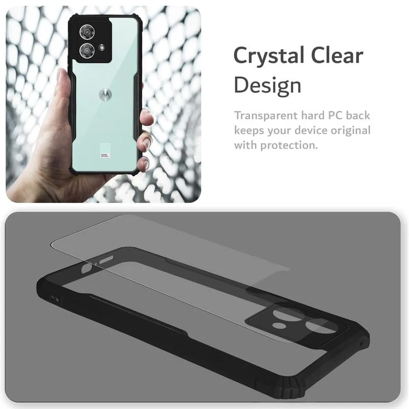 Premium Acrylic Transparent Back Cover for Motorola Edge 40 Neo 5G - Image 6