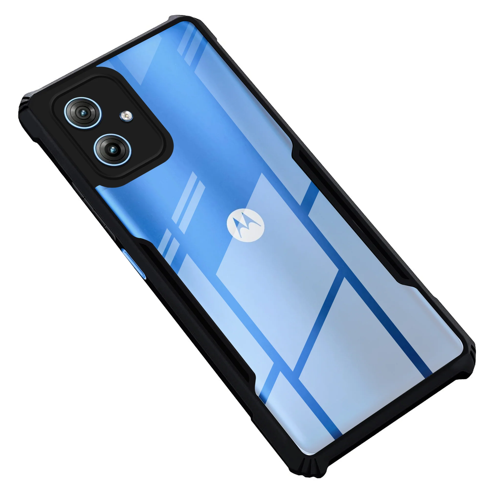 Premium Acrylic Transparent Back Cover for Motorola G54 5G