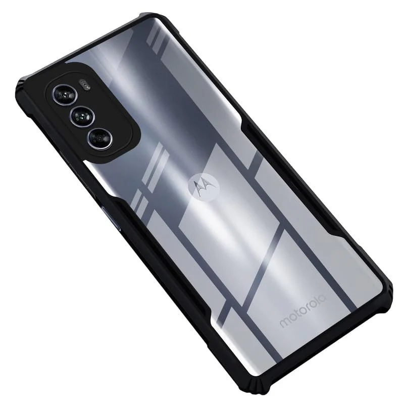 Premium Acrylic Transparent Back Cover for Motorola Moto G62