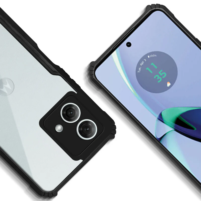 Premium Acrylic Transparent Back Cover for Motorola Moto G84 5G - Image 6