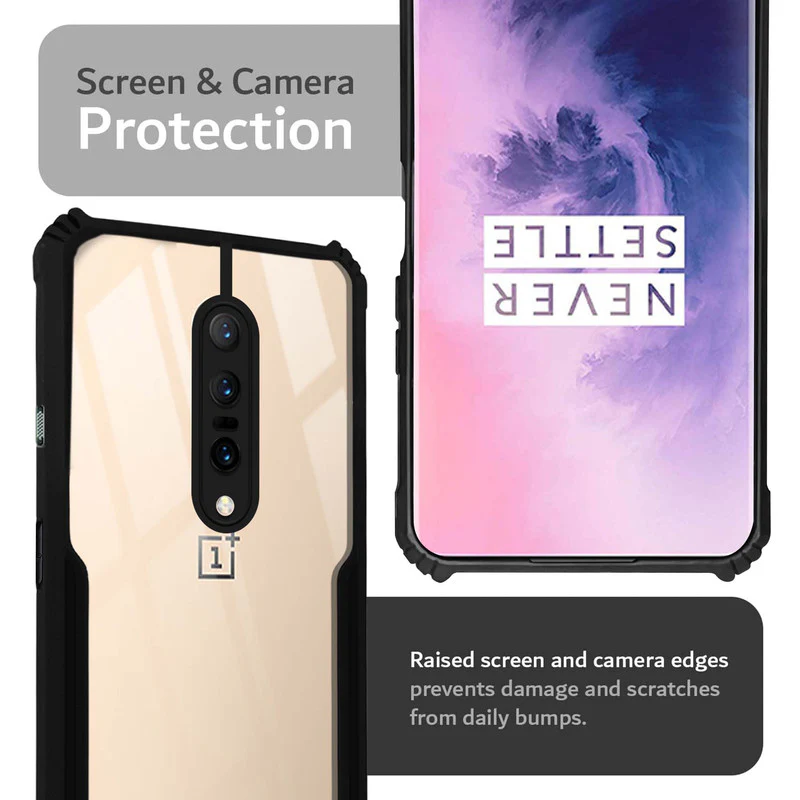 Premium Acrylic Transparent Back Cover for OnePlus 7 Pro - Image 5