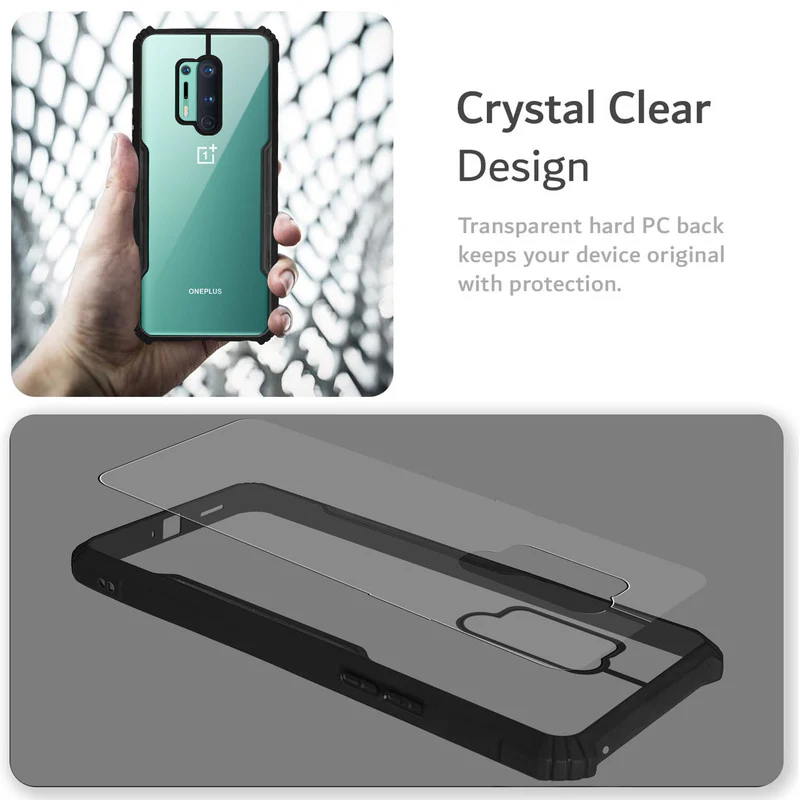 Premium Acrylic Transparent Back Cover for OnePlus 8 Pro - Image 5