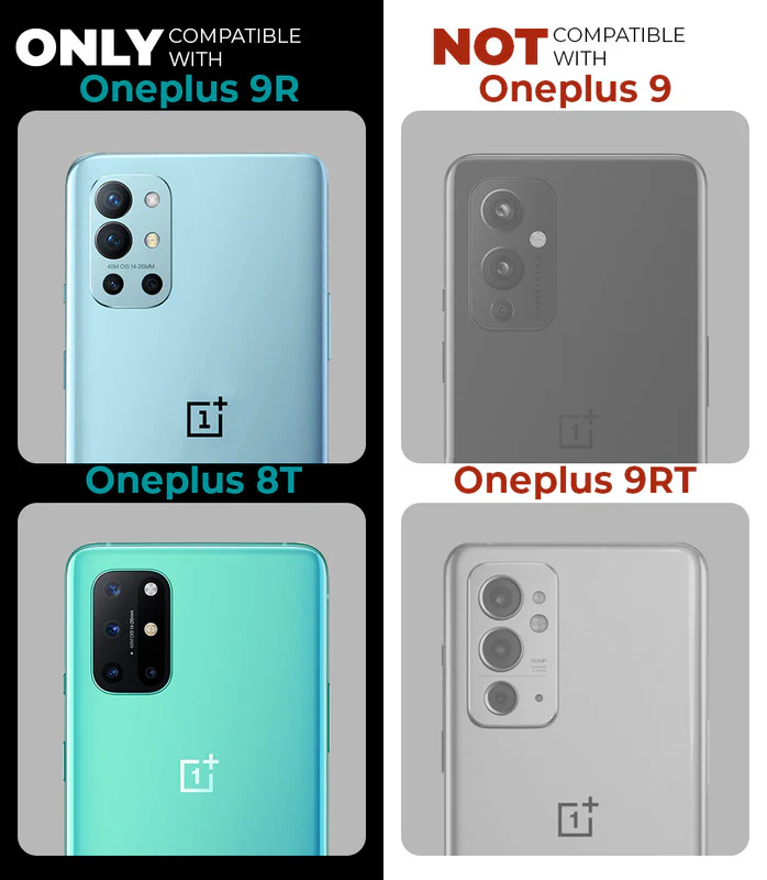 Premium Acrylic Transparent Back Cover for OnePlus 9R - Image 2