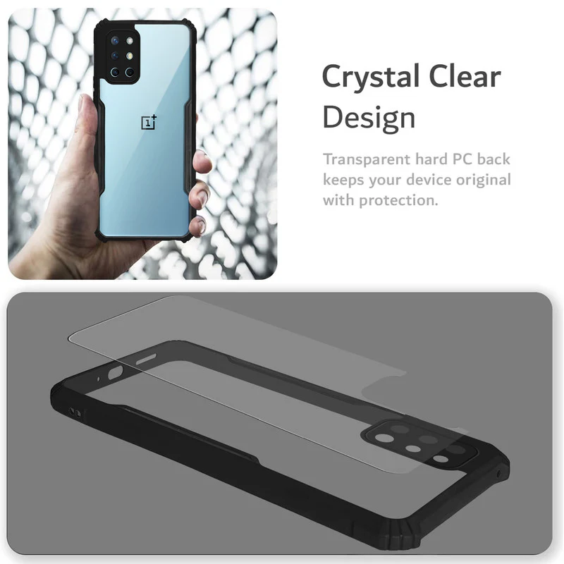 Premium Acrylic Transparent Back Cover for OnePlus 9R - Image 5