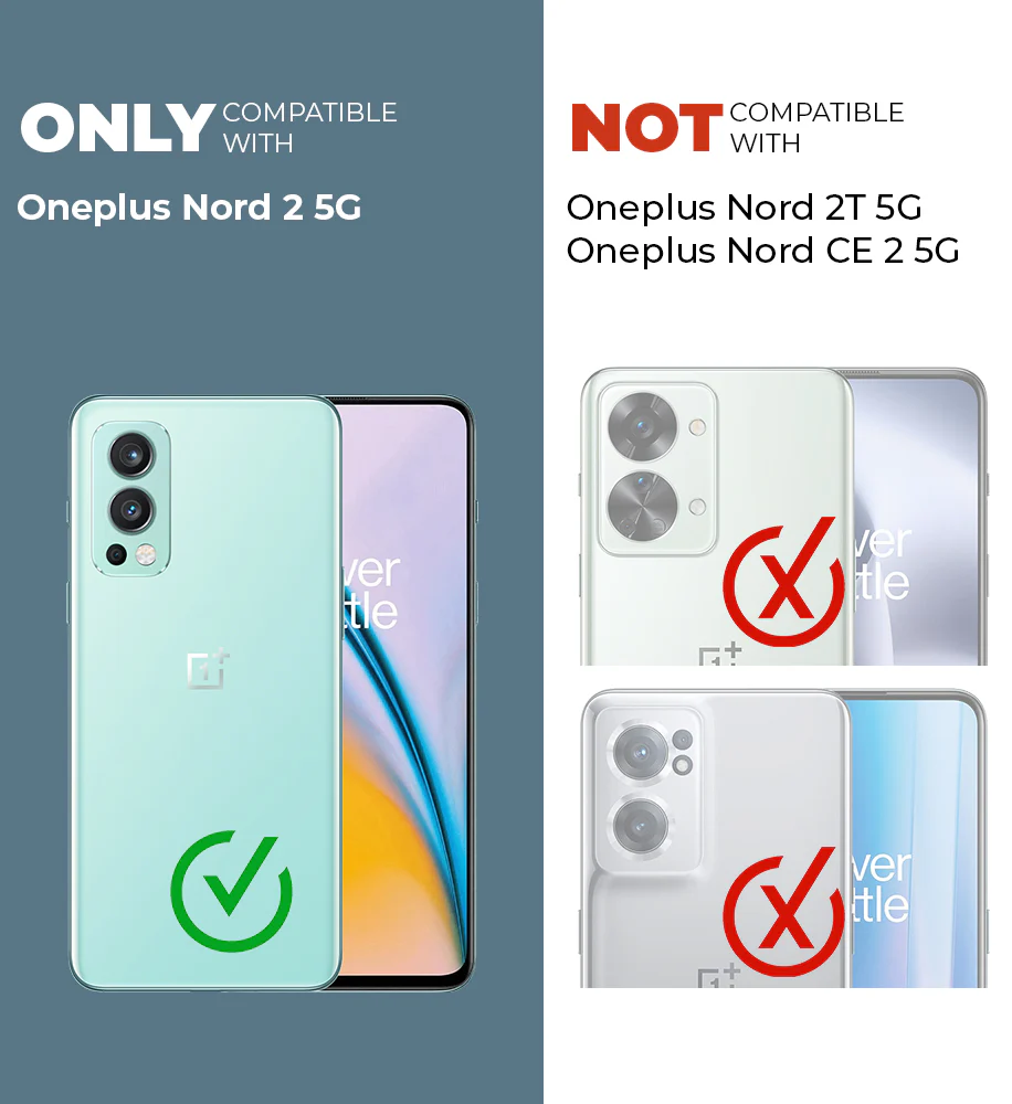 Premium Acrylic Transparent Back Cover for Oneplus Nord 2 5G - Image 2
